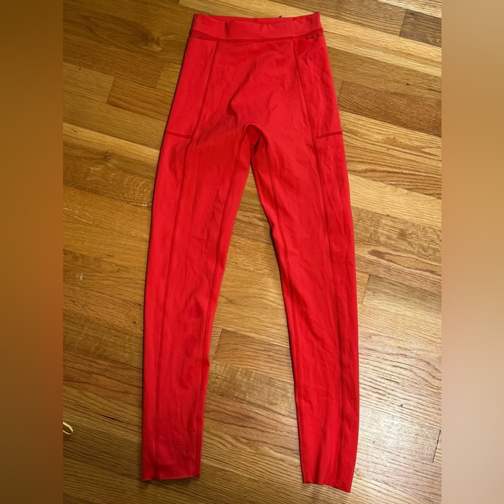 Offline by Aerie red XS 7/8 leggings with pockets